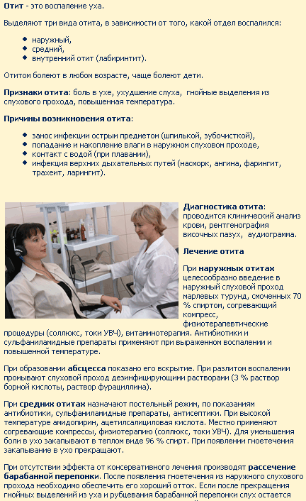 Лечение среднего отита у детей в домашних условиях 375