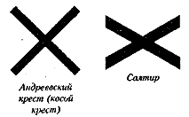 Кресты христов петров андреевский рисунки